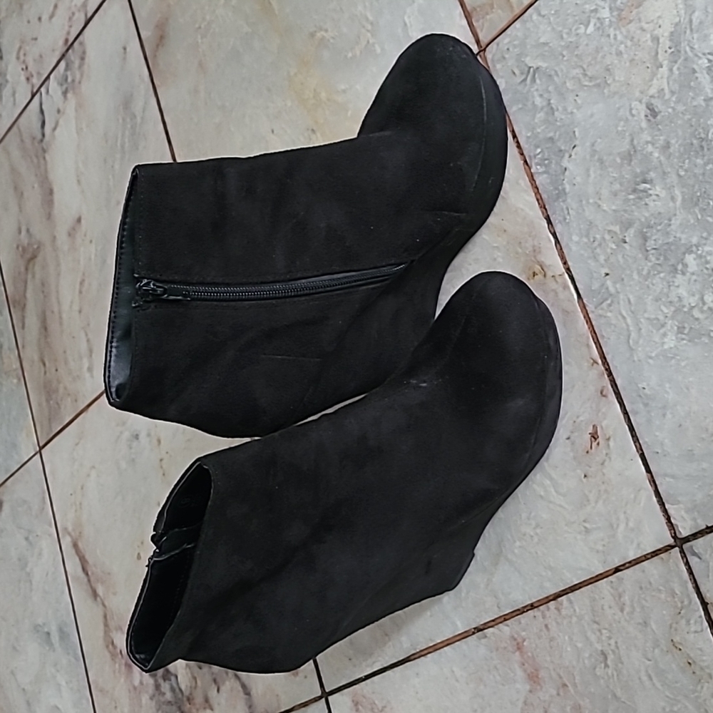 Suede Ankle Boots